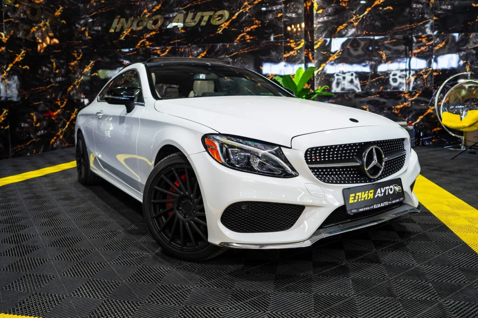 Mercedes-Benz C 300 D COUPE AMG LINE LED NAVI ���� BURM ������ 100% | Mobile.bg � ����������� 5