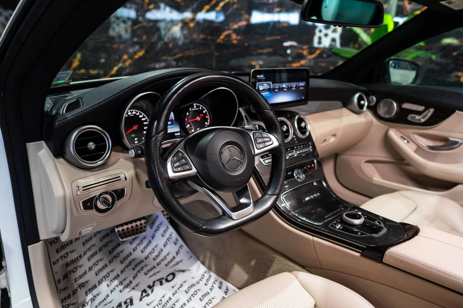 Mercedes-Benz C 300 D COUPE AMG LINE LED NAVI ���� BURM ������ 100% | Mobile.bg � ����������� 12