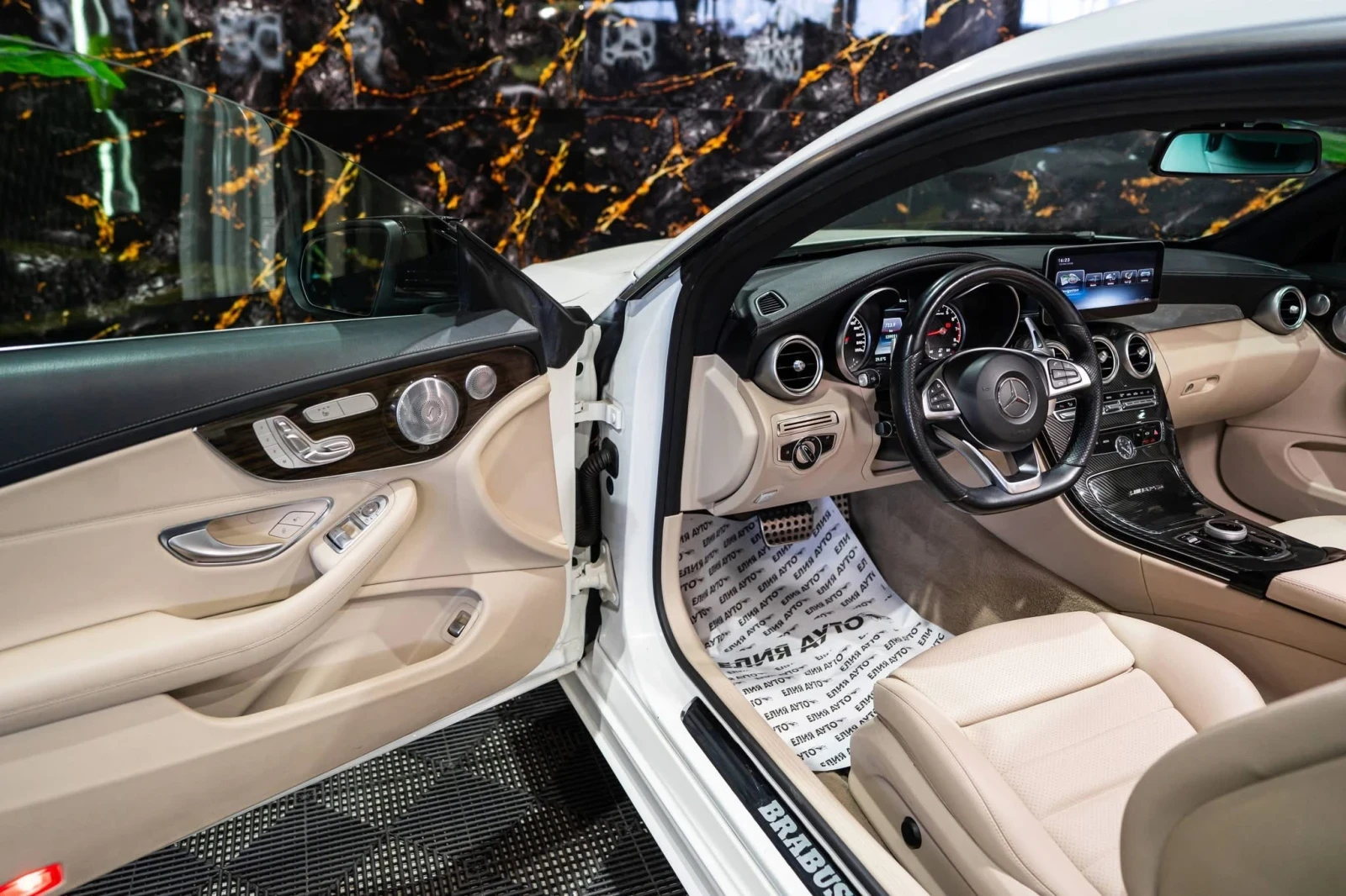 Mercedes-Benz C 300 D COUPE AMG LINE LED NAVI ���� BURM ������ 100% | Mobile.bg � ����������� 11