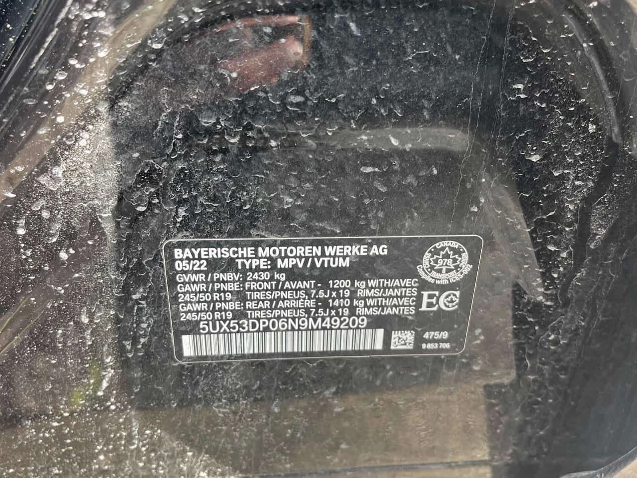 BMW X3 xDrive30i  CARFAX, снимка 11 - Автомобили и джипове - 54175862