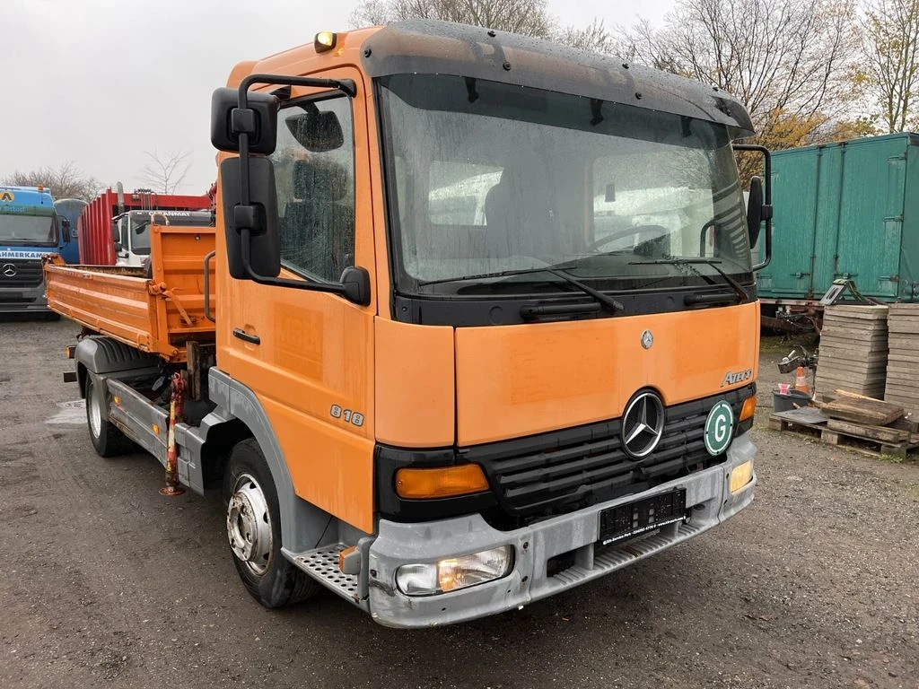 Mercedes-Benz Atego 818 САМОСВАЛ КРАН  - изображение 3