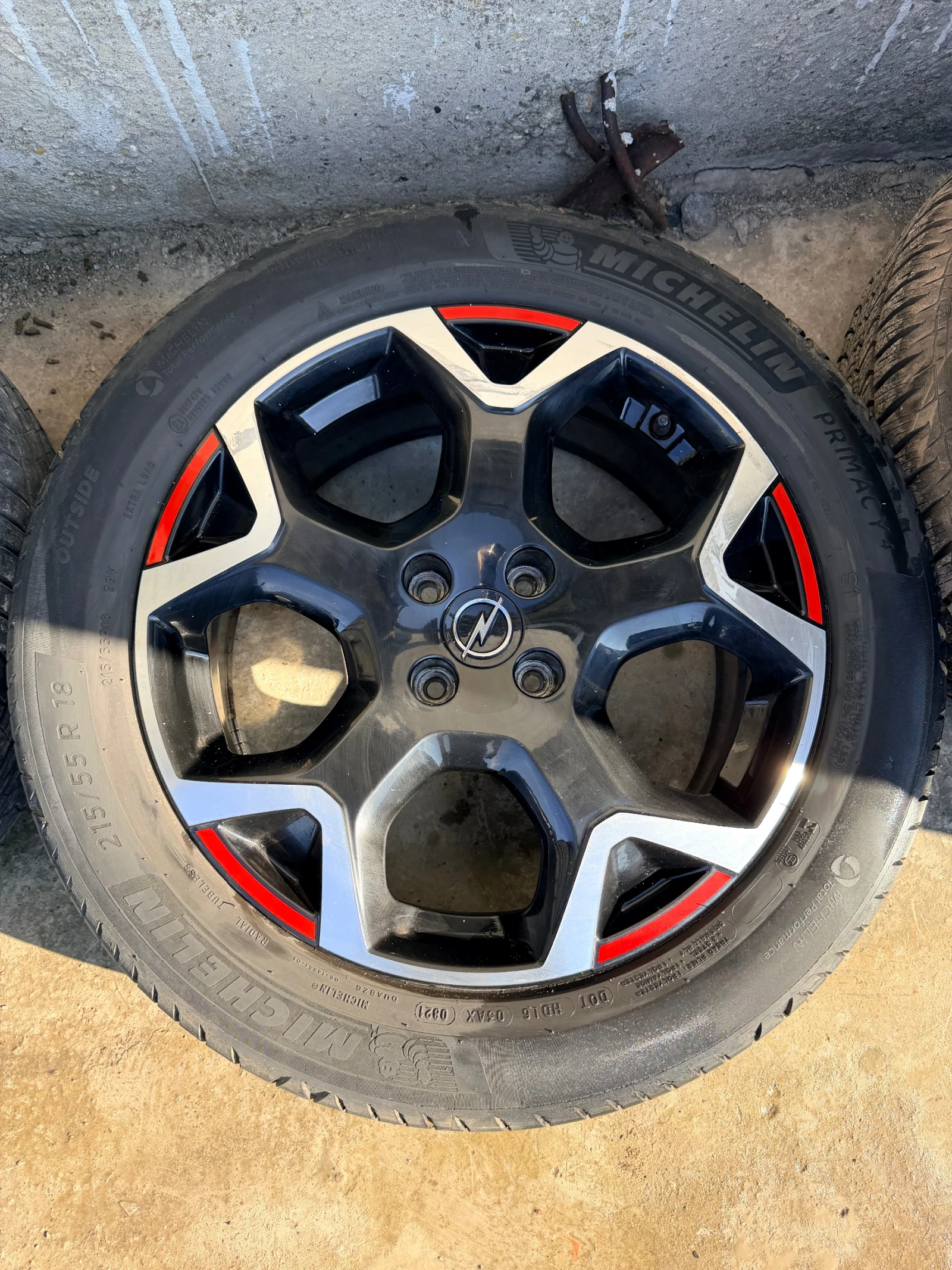 Гуми с джанти Michelin 215/55R18