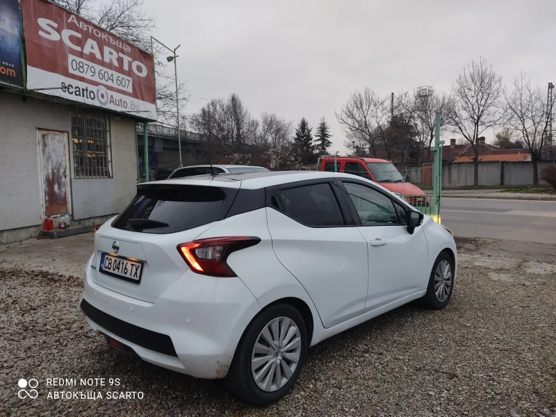 Nissan Micra 1.0-95кс, бензин-газ, 11/2022г, 42хил.км, снимка 4 - Автомобили и джипове - 52656378