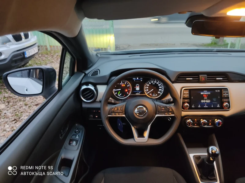 Nissan Micra 1.0-95кс, бензин-газ, 11/2022г, 42хил.км, снимка 12 - Автомобили и джипове - 52656378