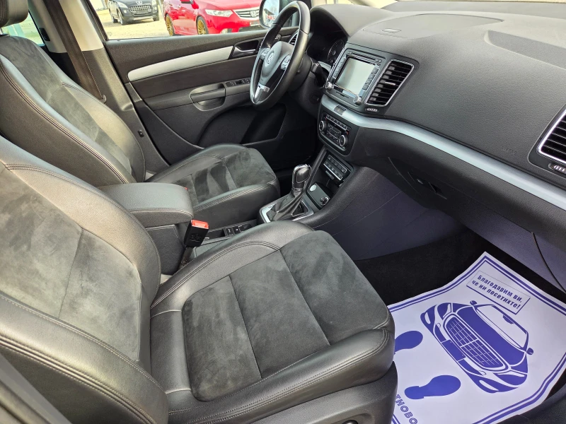 VW Sharan 2.0 TDI 170 k.c Highline Швейцария, снимка 13 - Автомобили и джипове - 53262076
