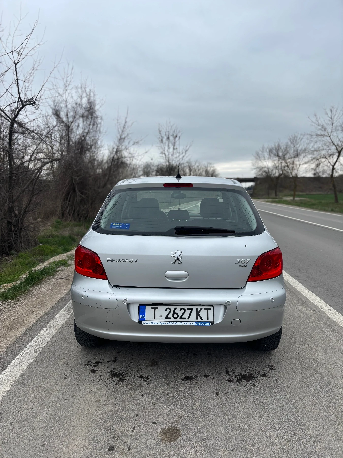 Peugeot 307 1.6 HDI 109HP FACELIFT, снимка 8 - Автомобили и джипове - 54053187