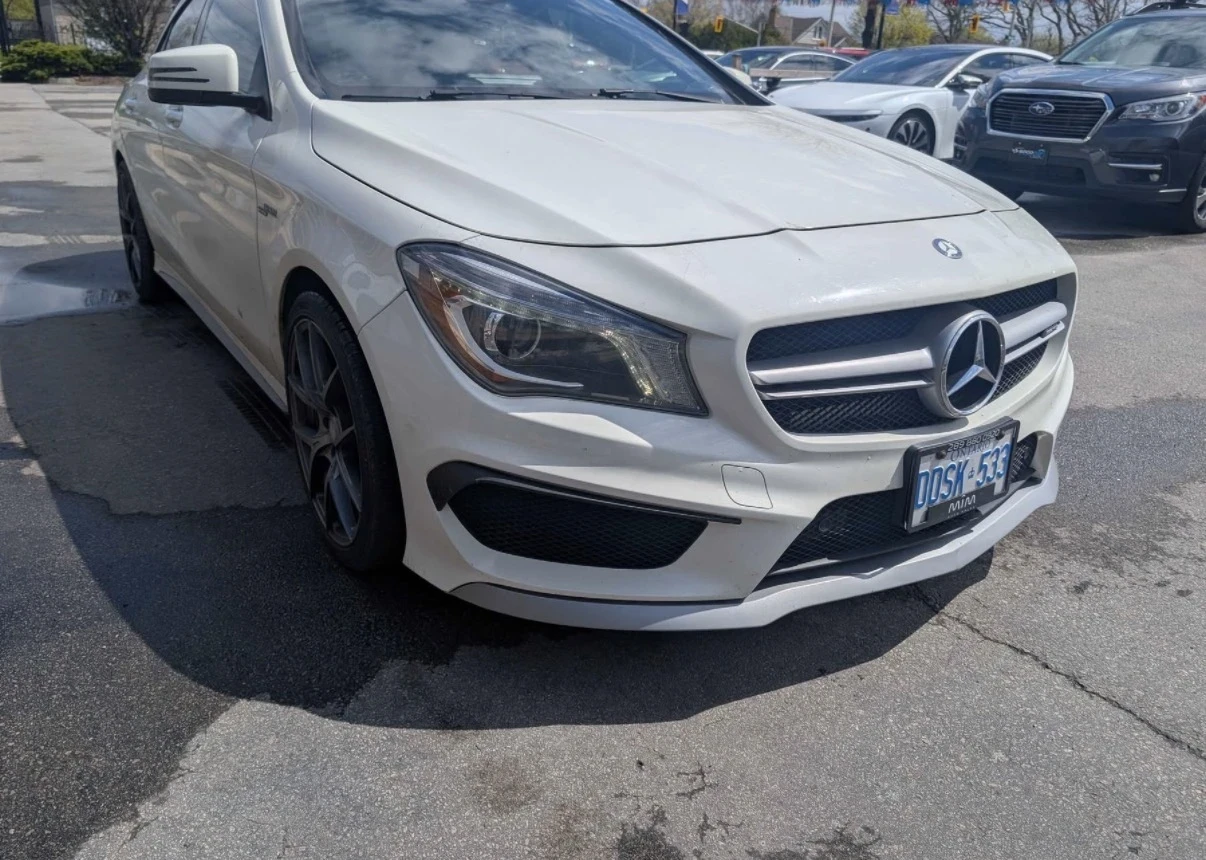 Mercedes-Benz CLA 45 AMG ПАНОРАМА * CARPLAY * ПОДГРЕВИ * CARFAX * , снимка 3 - Автомобили и джипове - 54565932