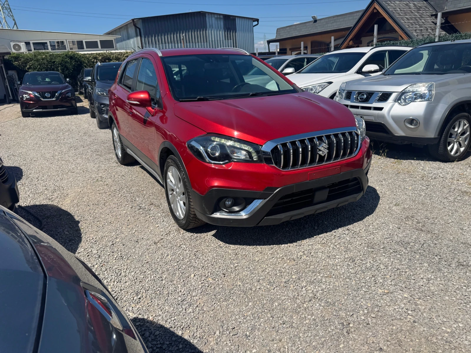 Suzuki SX4 S-Cross LED* КАМЕРА* ПОДГРЕВ* NAVI* 1.6TD 4x4 120hp* euro , снимка 13 - Автомобили и джипове - 55724252