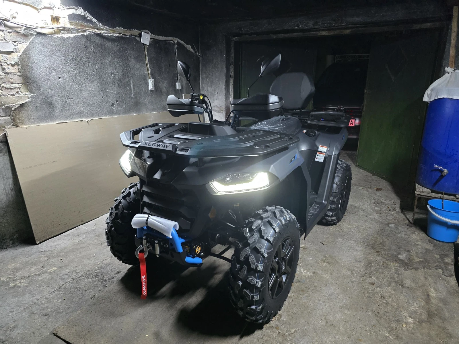 Segway Powersports ATV-Snarler AT5 L EPS НОВ КТИ РЕГИСТРИРАНО - изображение 6