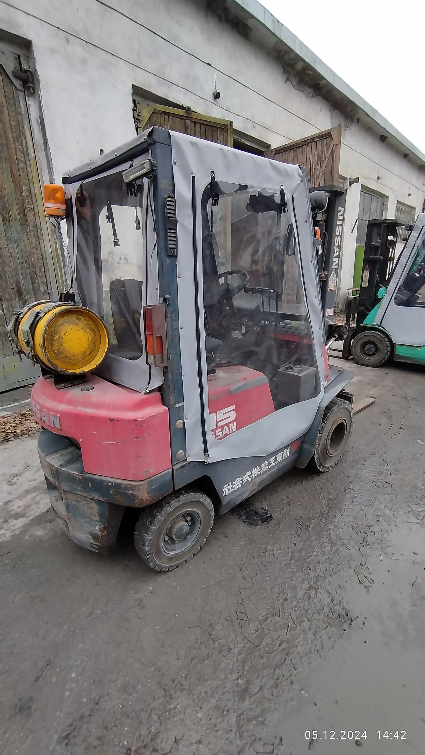 Мотокар Nissan, снимка 3 - Индустриална техника - 54051601