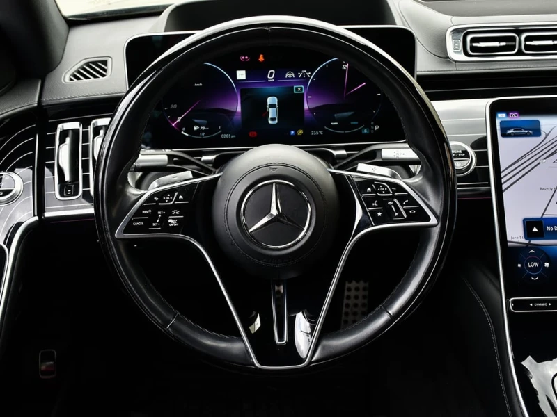 Mercedes-Benz S 580 * 4MATIC* EMARALDGREEN* Navi* BSM* Camera* FullWar, снимка 16 - Автомобили и джипове - 52803786