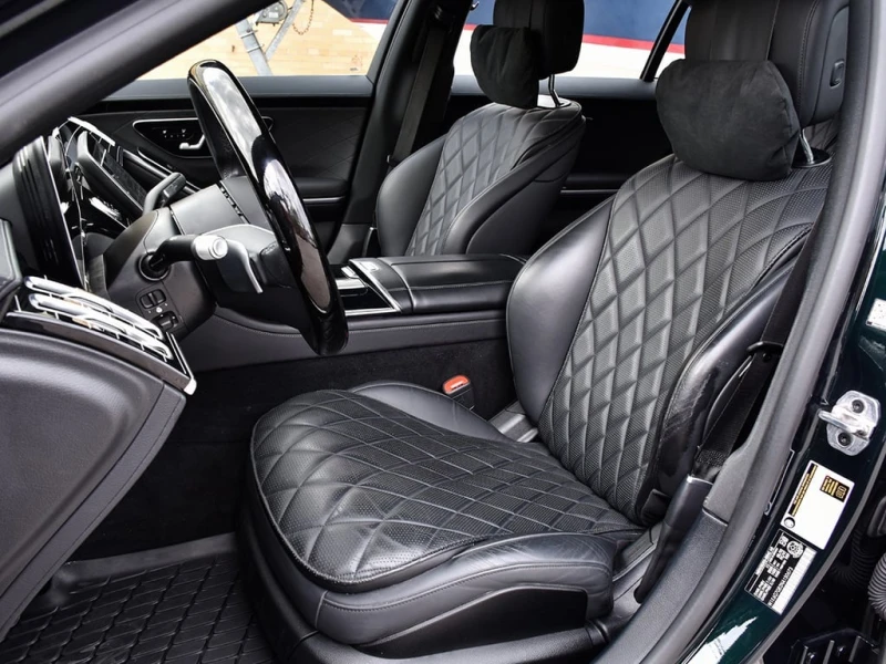 Mercedes-Benz S 580 * 4MATIC* EMARALDGREEN* Navi* BSM* Camera* FullWar, снимка 11 - Автомобили и джипове - 52803786