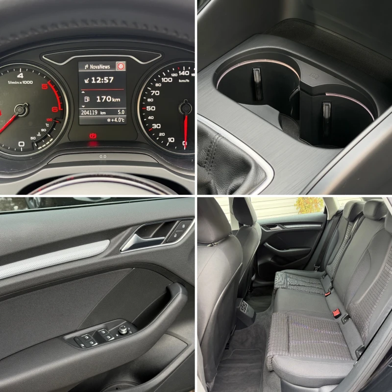 Audi A3 2.0TDI* СЪС СЕРВИЗНА КНИЖКА С ПЪЛНА ИСТОРИЯ , снимка 12 - Автомобили и джипове - 53191386