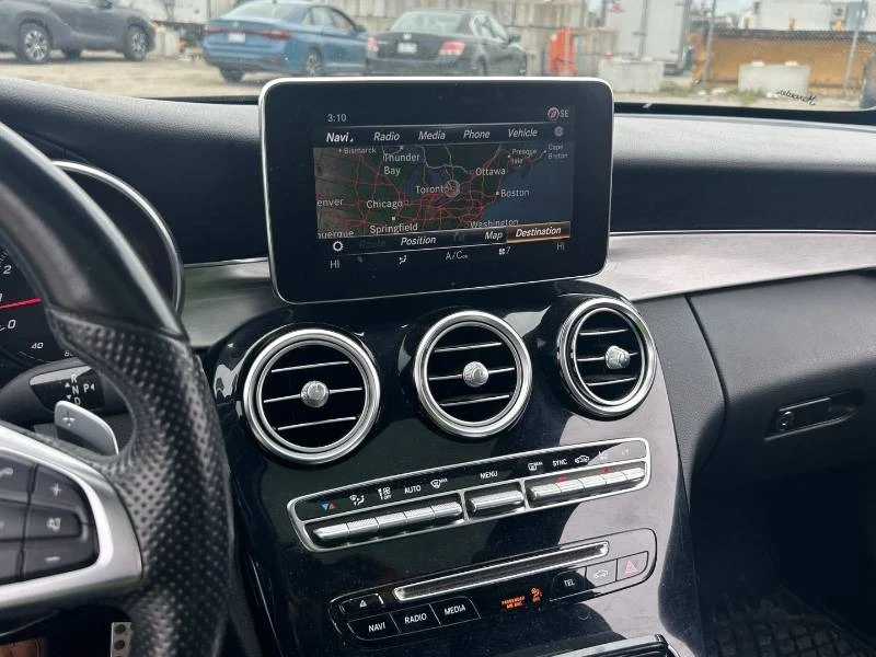 Mercedes-Benz C 300 COUPE 4MATIC /ПАНОРАМА/360/ПОДГРЕВИ, снимка 9 - Автомобили и джипове - 54378992