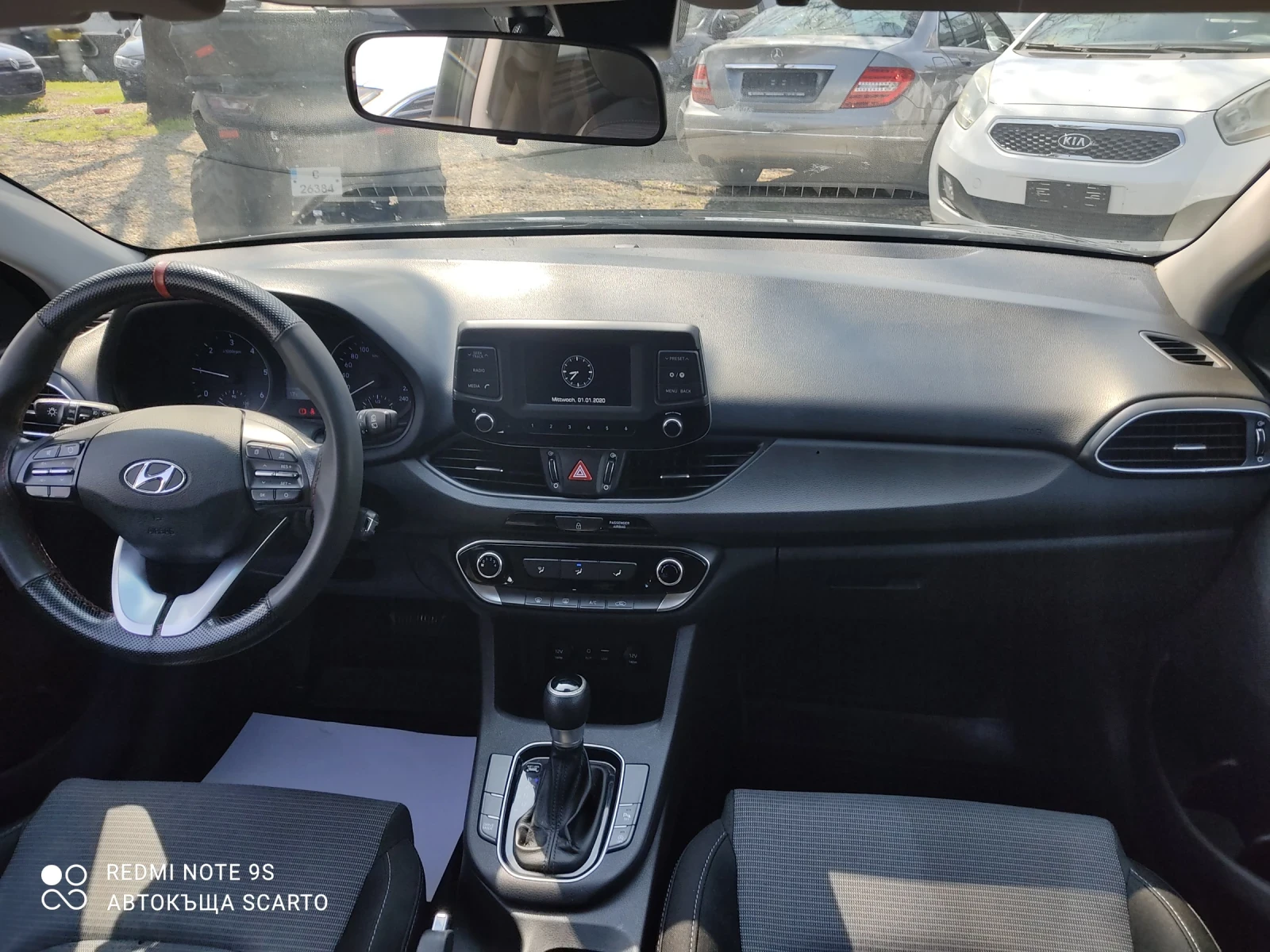Hyundai I30 1.6д, 110кс, автоматик, 2018г., снимка 7 - Автомобили и джипове - 54235487