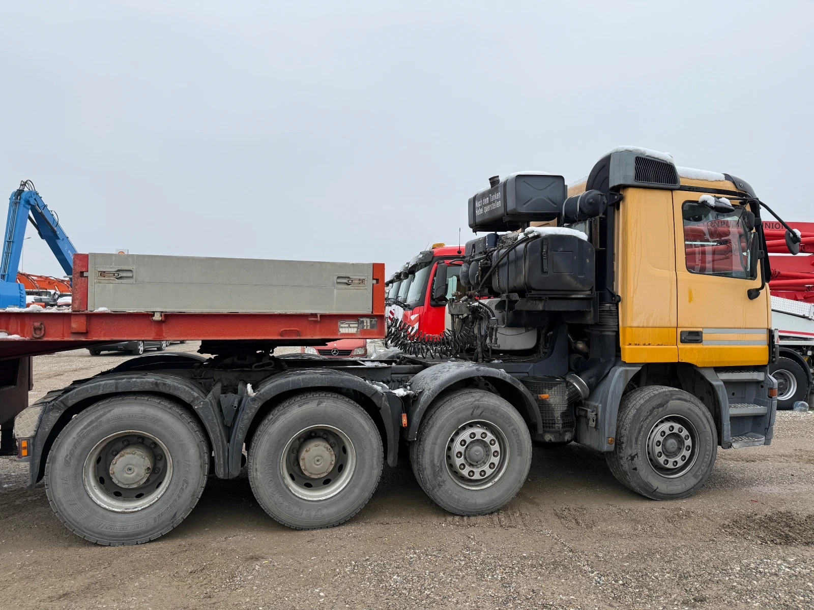 Mercedes-Benz Actros 2657 КОМПОЗИЦИЯ GOLFHOFER 5 ОСИ, снимка 4 - Камиони - 54225213