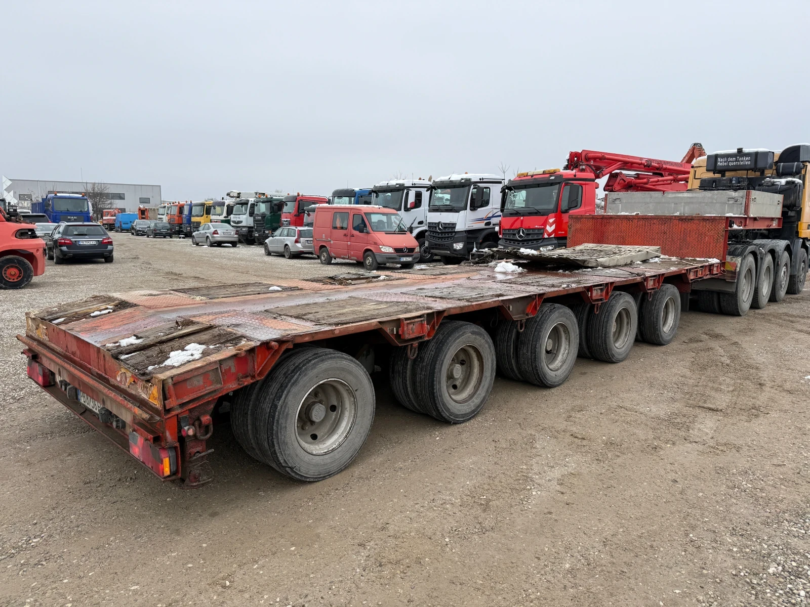 Mercedes-Benz Actros 2657 КОМПОЗИЦИЯ GOLFHOFER 5 ОСИ, снимка 15 - Камиони - 54225213