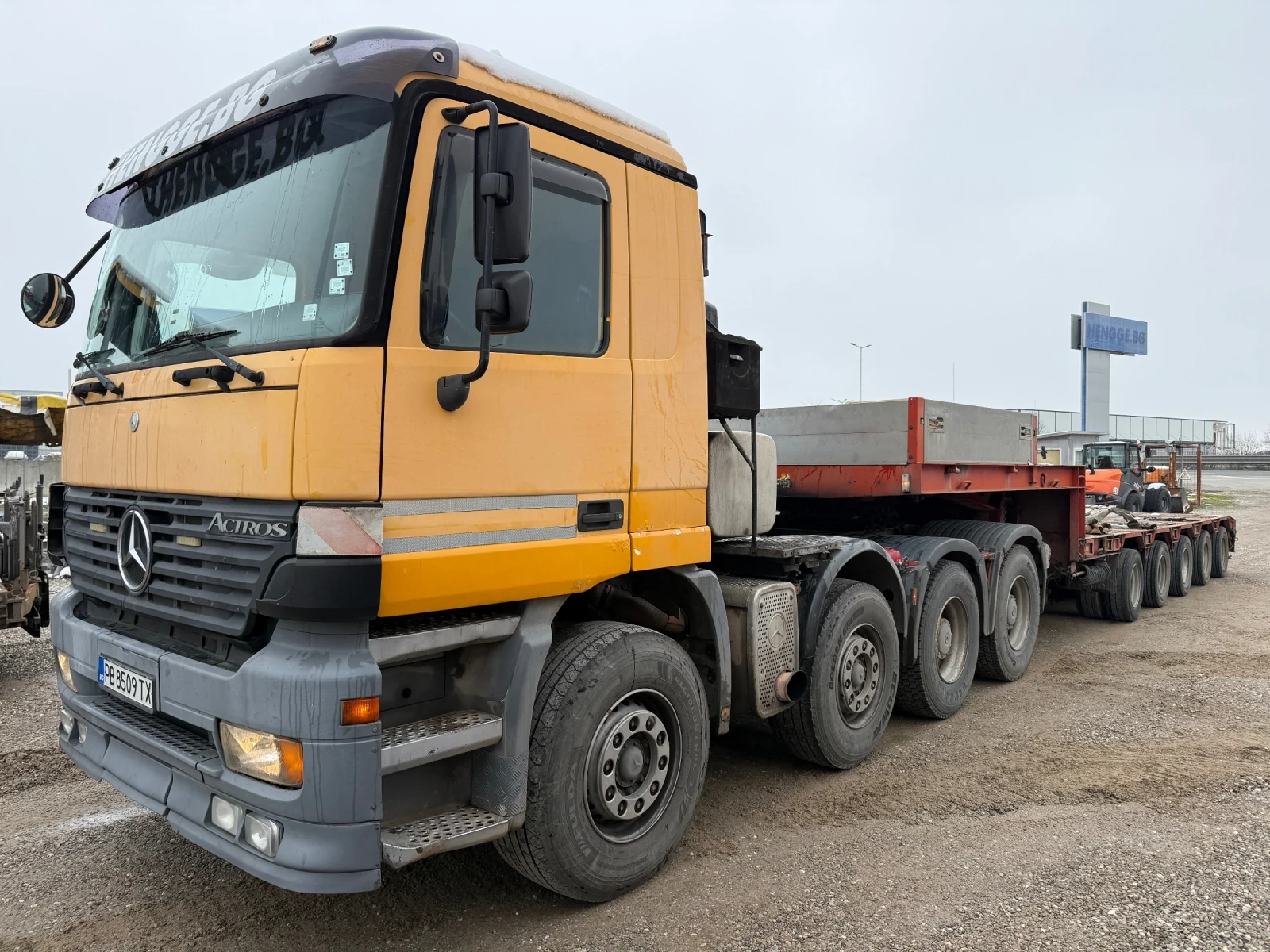 Mercedes-Benz Actros 2657 КОМПОЗИЦИЯ GOLFHOFER 5 ОСИ