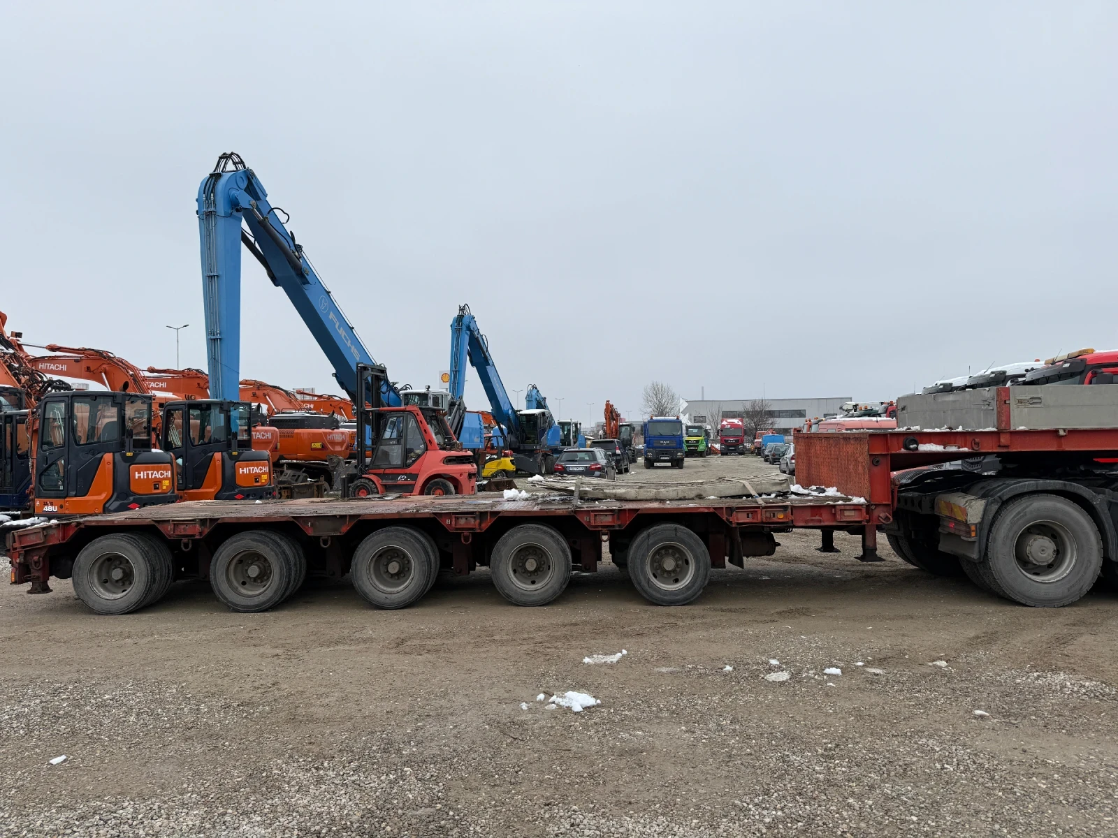 Mercedes-Benz Actros 2657 КОМПОЗИЦИЯ GOLFHOFER 5 ОСИ, снимка 12 - Камиони - 54225213