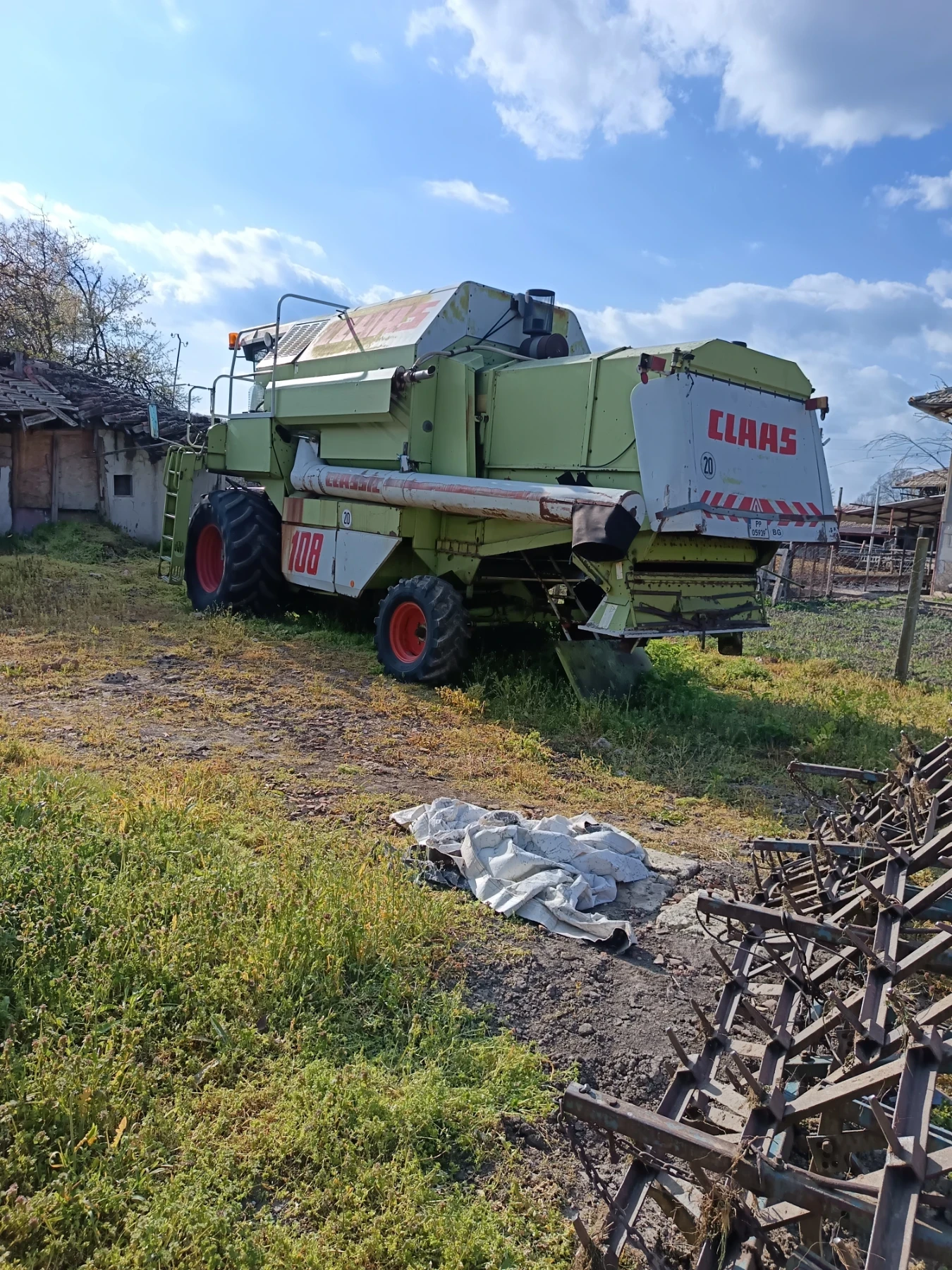 Комбайн Claas 108, снимка 16 - Селскостопанска техника - 54280400