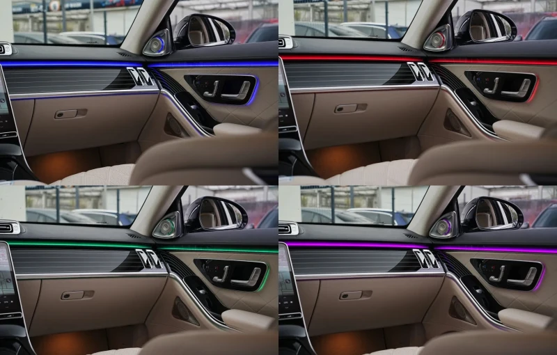 Mercedes-Benz S 500 Long 4Matic AMG-Line, снимка 8 - Автомобили и джипове - 53187300