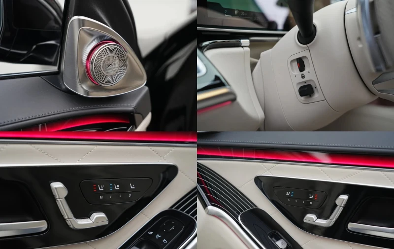 Mercedes-Benz S 500 Long 4Matic AMG-Line, снимка 14 - Автомобили и джипове - 53187300