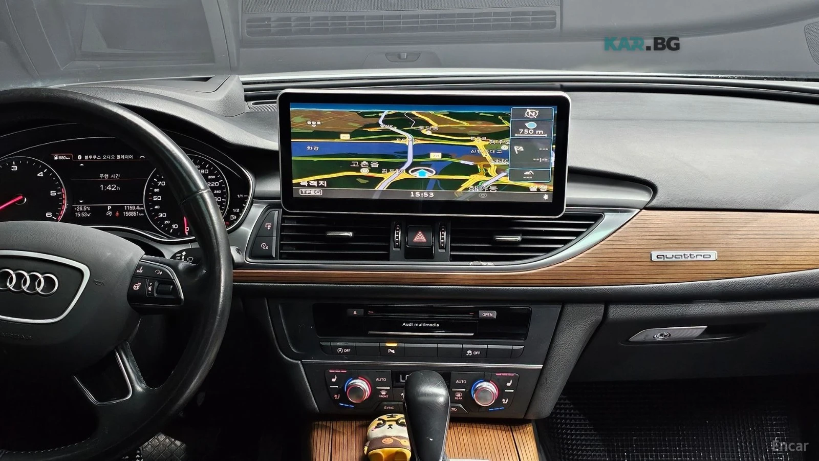 Audi A6 40 TDI QUATTRO PREMIUM* HUD* КОЖА* ОБДУХ* ПАНО, снимка 13 - Автомобили и джипове - 55378600