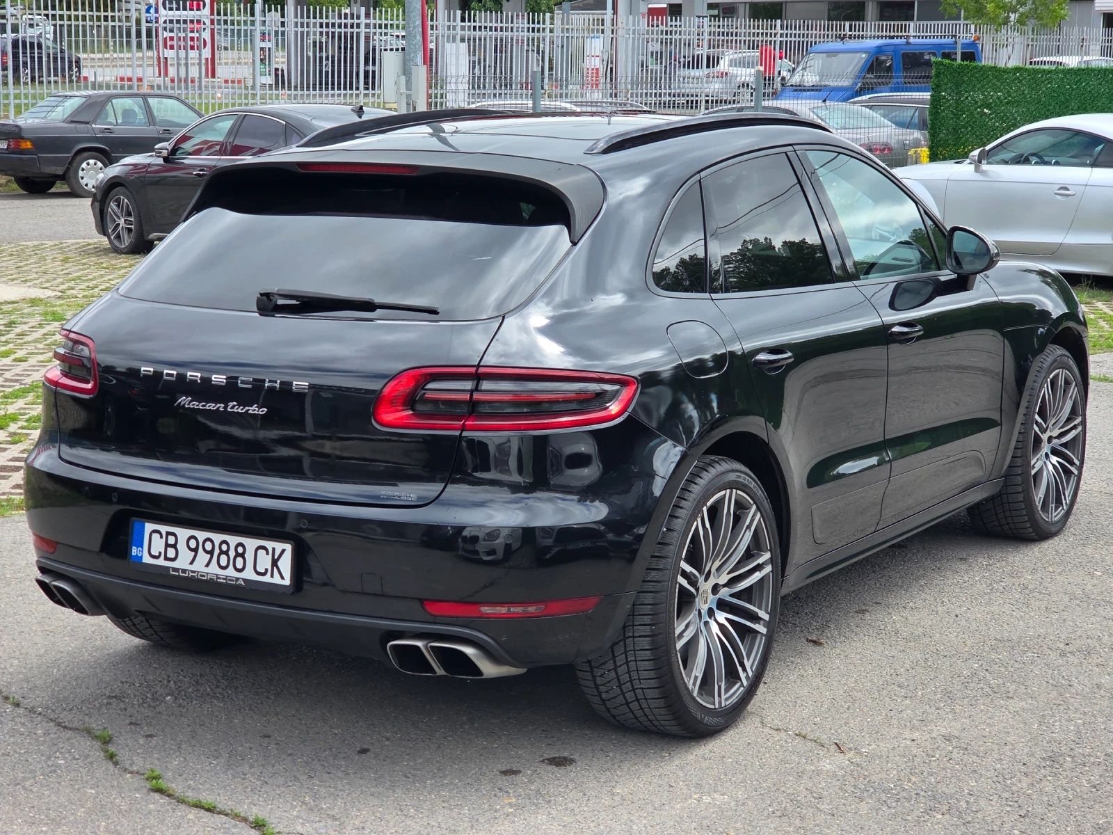 Porsche Macan TURBO CARBON БАРТЕР , снимка 5 - Автомобили и джипове - 54593046
