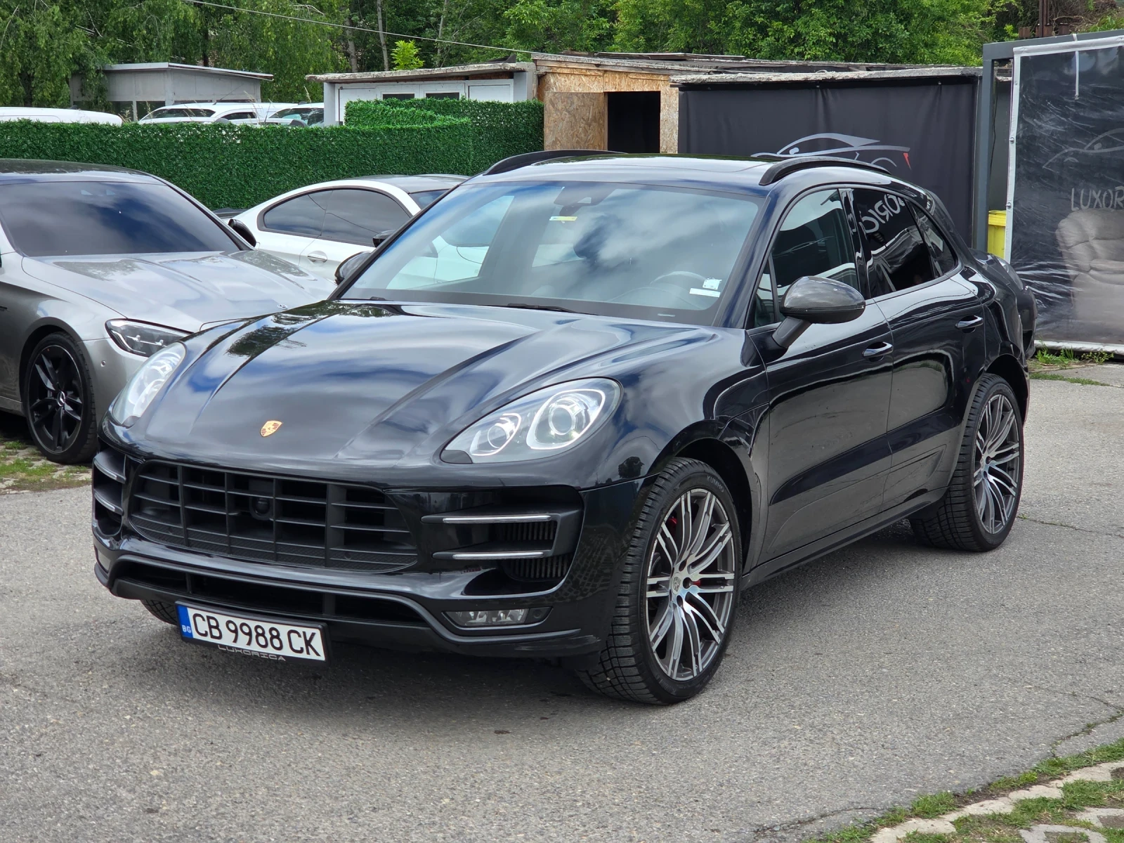 Porsche Macan TURBO CARBON БАРТЕР , снимка 4 - Автомобили и джипове - 54593046