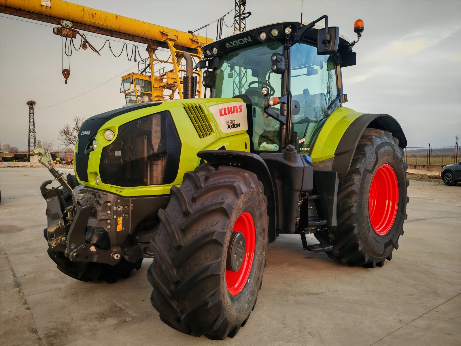 Трактор Claas Axion 830 лизинг с първоначална вноска 20% - изображение 2