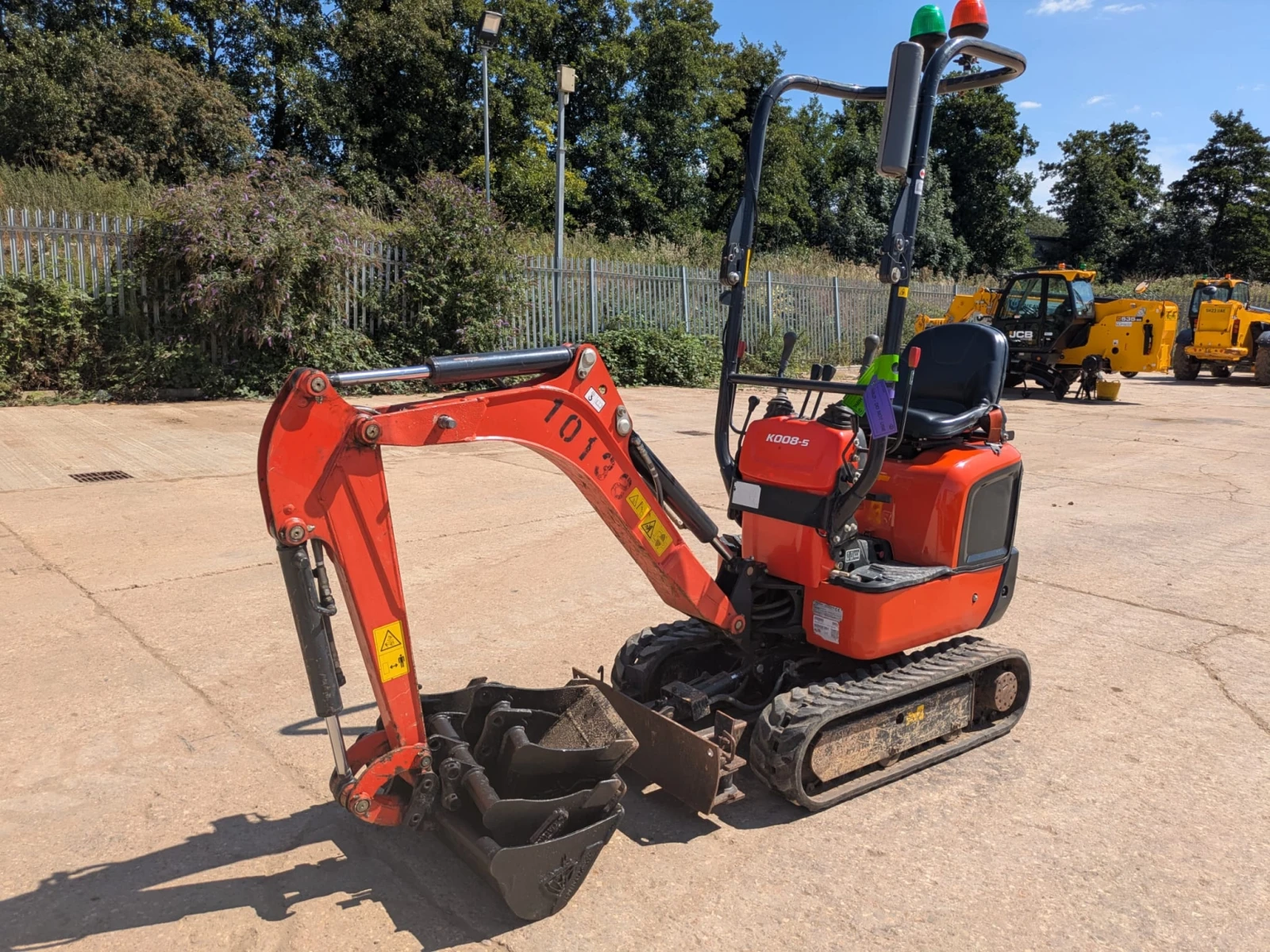 Багер Kubota K008-5, снимка 1