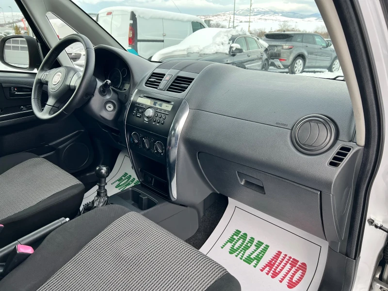 Fiat Sedici 2.0 M-JET-4X4-6 СКОРОСТИ-FACE LIFT, снимка 12 - Автомобили и джипове - 48672501