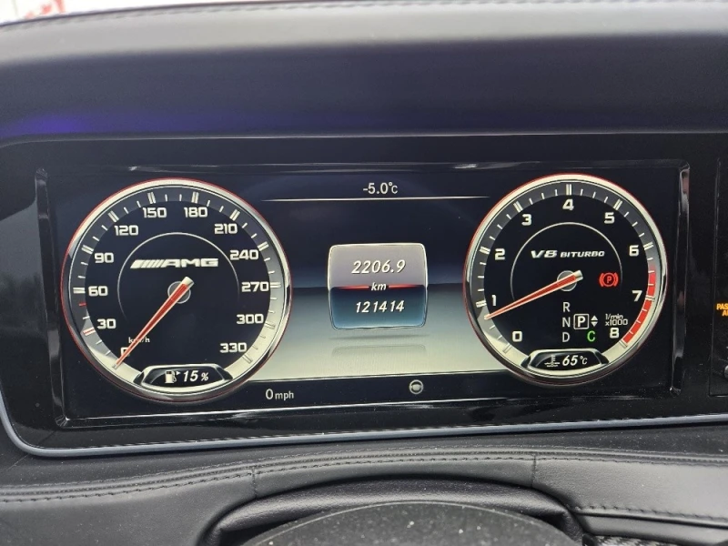 Mercedes-Benz S 63 AMG * CARFAX * ЦЕНА ДО БГ, снимка 8 - Автомобили и джипове - 52976258