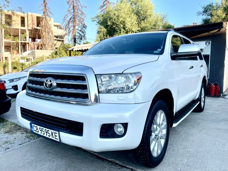 Toyota Sequoia 5.7-HEMI-PLATINUM НАЛИЧНА !!!, снимка 1 - Автомобили и джипове - 46089529