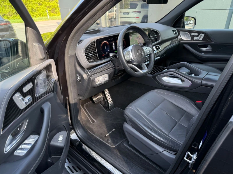 Mercedes-Benz GLS580 AMG/489HP/CARBON/PANO/HUD/MASSAGE/BURMESTER/208E, снимка 6 - Автомобили и джипове - 50472980