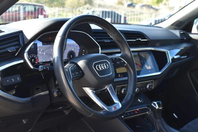 Audi Q3 S-LINE* 360CAM* LINE* ГАРАНЦИОННА, снимка 10 - Автомобили и джипове - 52198301