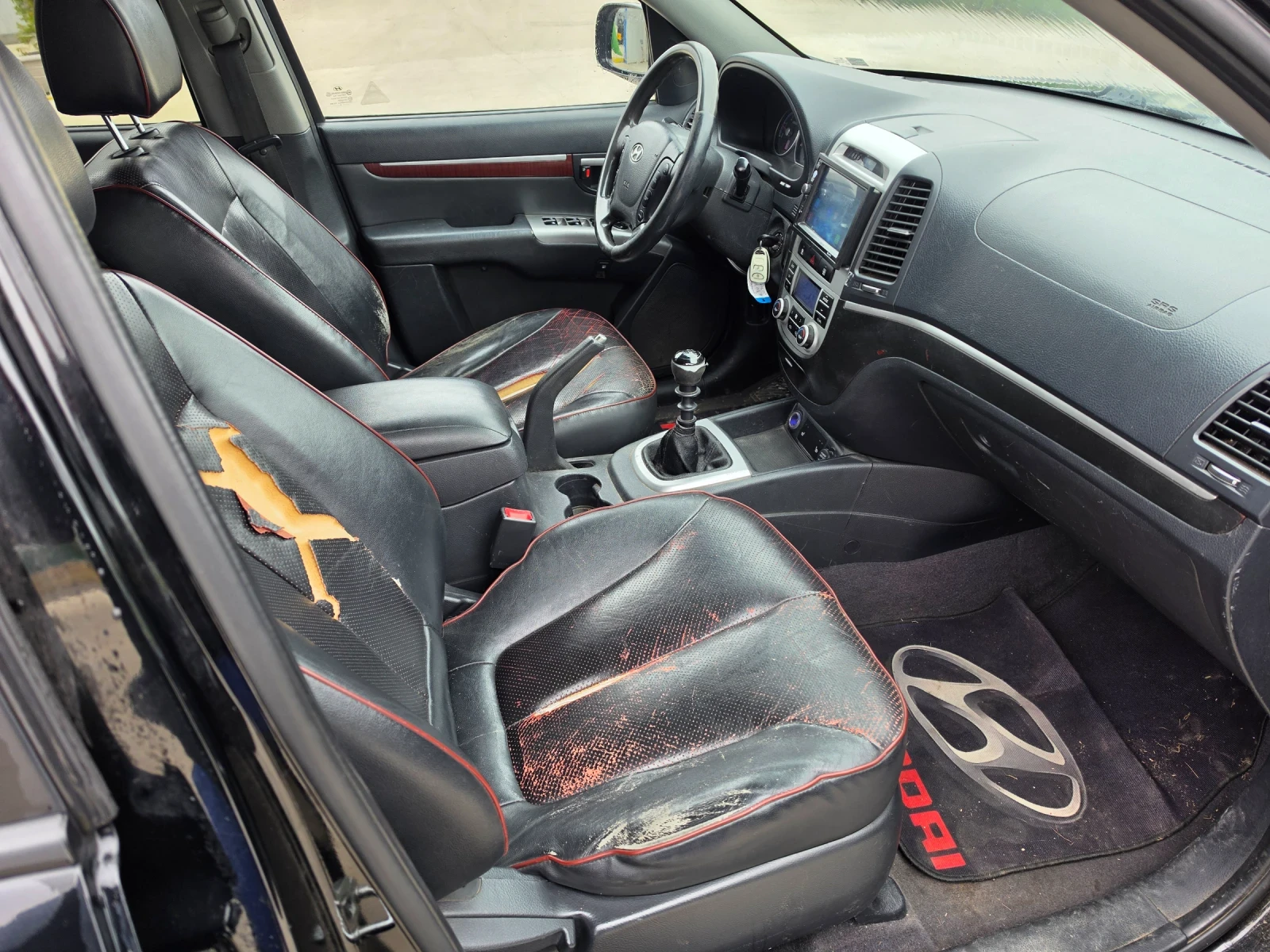 Hyundai Santa fe 2.2d БЕЛГИЯ 4х4, снимка 9 - Автомобили и джипове - 56655455