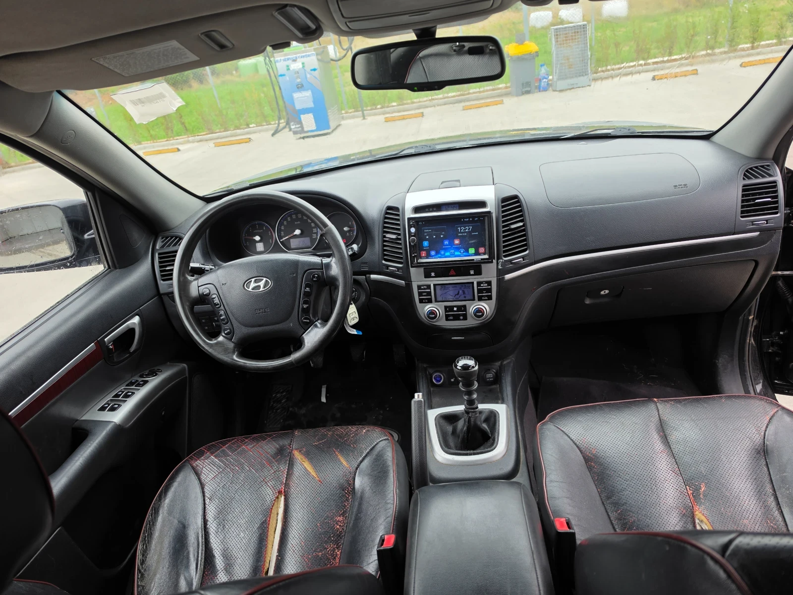 Hyundai Santa fe 2.2d БЕЛГИЯ 4х4, снимка 10 - Автомобили и джипове - 56655455