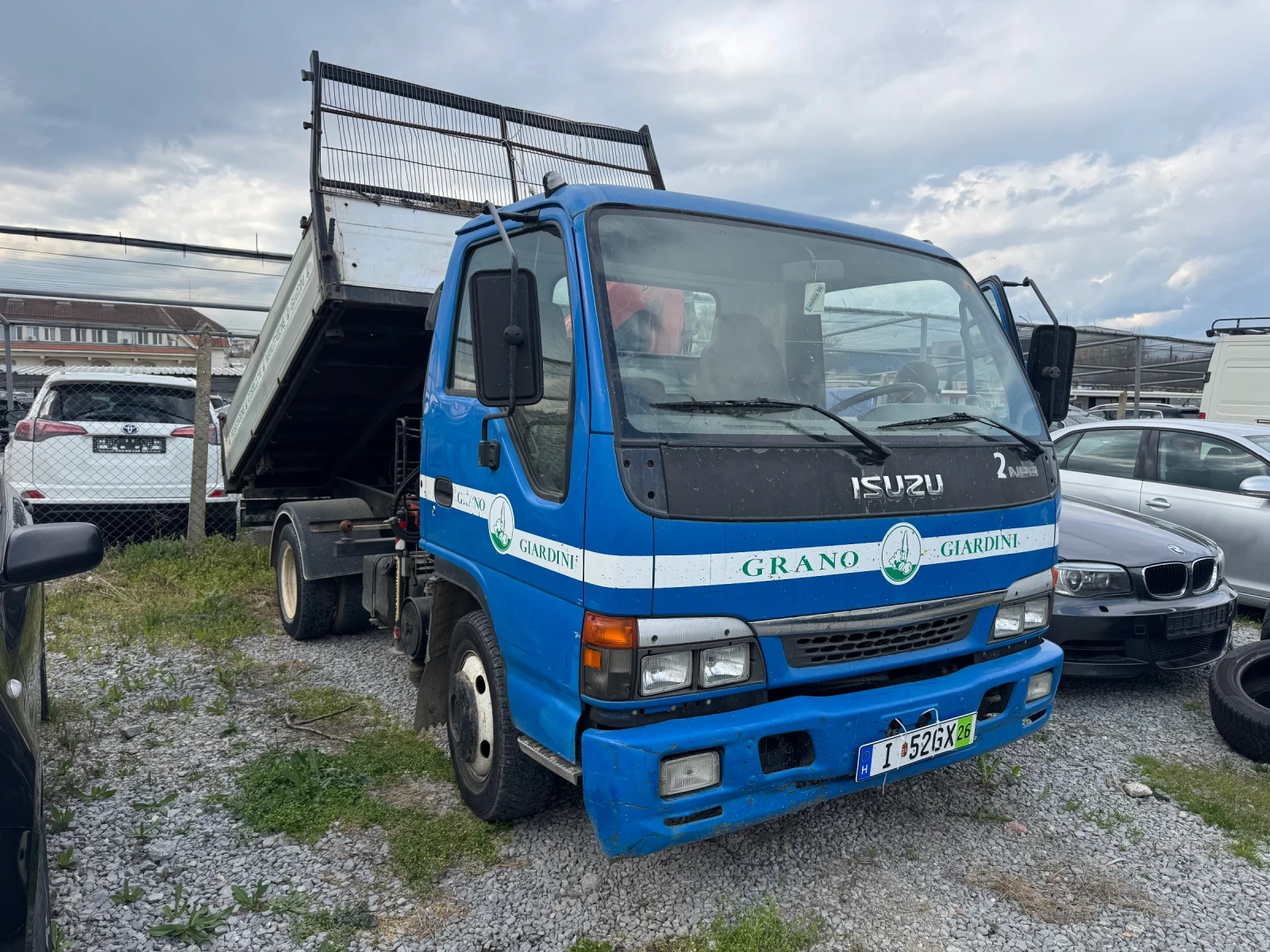 Iveco 35c15 Самосвал с кран