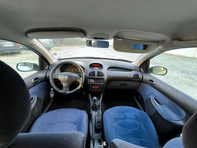 Peugeot 206 1.4 HDI, снимка 9 - Автомобили и джипове - 48086457