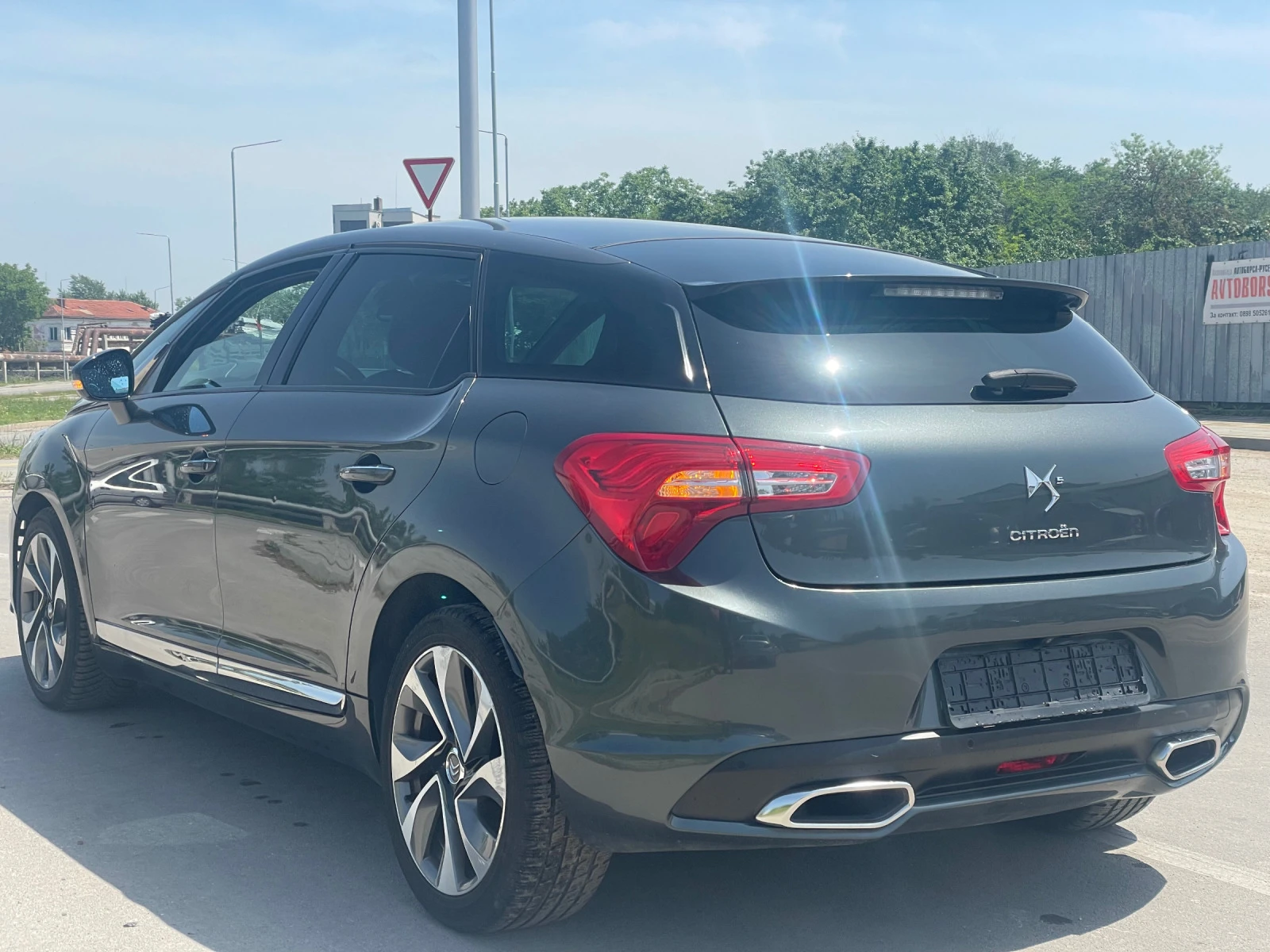 Citroen DS5 EURO5, 2.0hdi 180к.с. ПАНОРАМА, АВТОМАТ, КОЖА - изображение 3