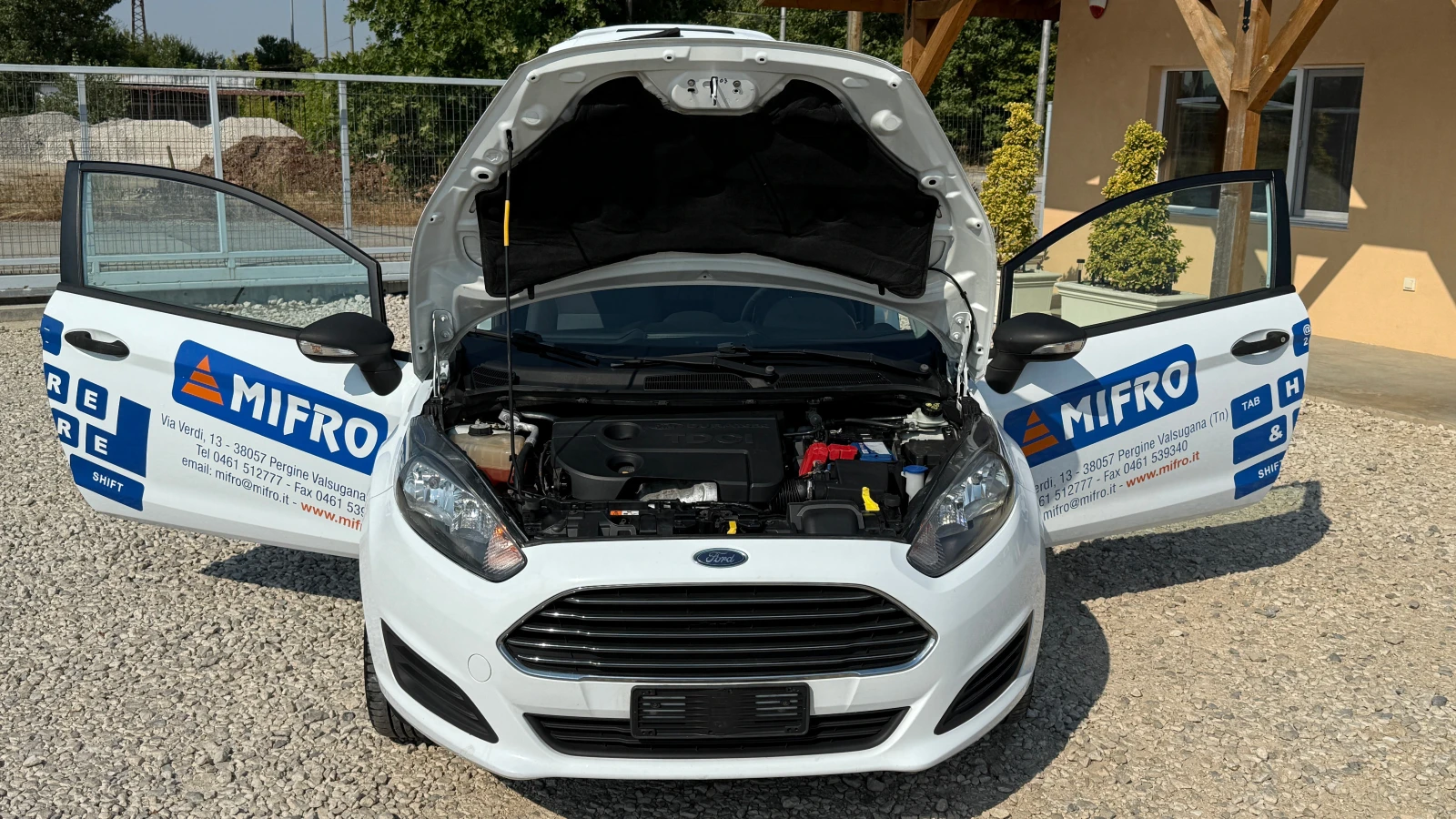 Ford Fiesta 1.5TDCI-75к.с.EURO 5B-N1-ECONETIC-ВНОС ИТАЛИЯ - изображение 8