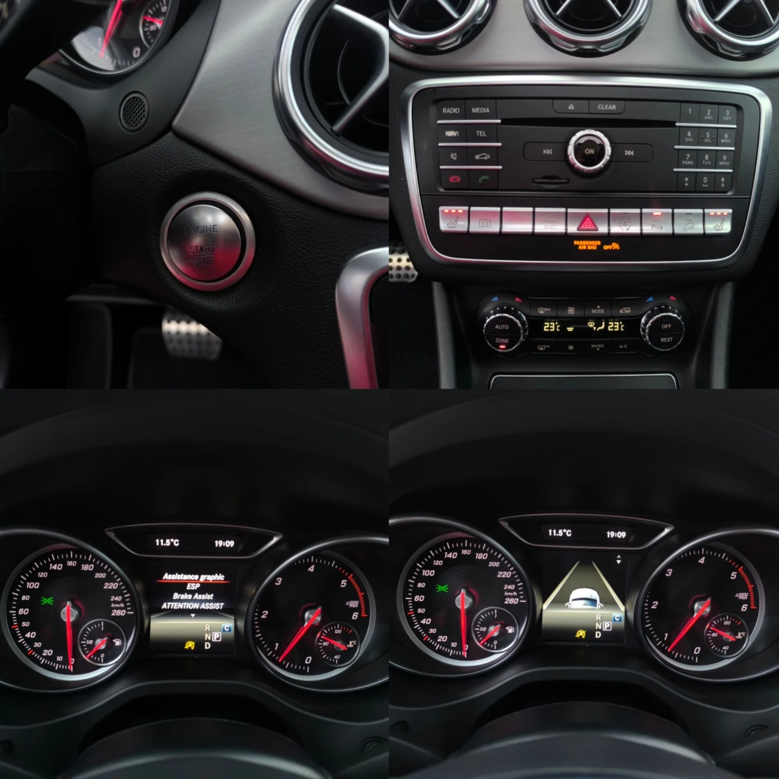 Mercedes-Benz GLA 220 D* AMG-LINE* 4-MATIC* FACE* ПАНОРАМА* KEYLESS, снимка 17 - Автомобили и джипове - 54033825