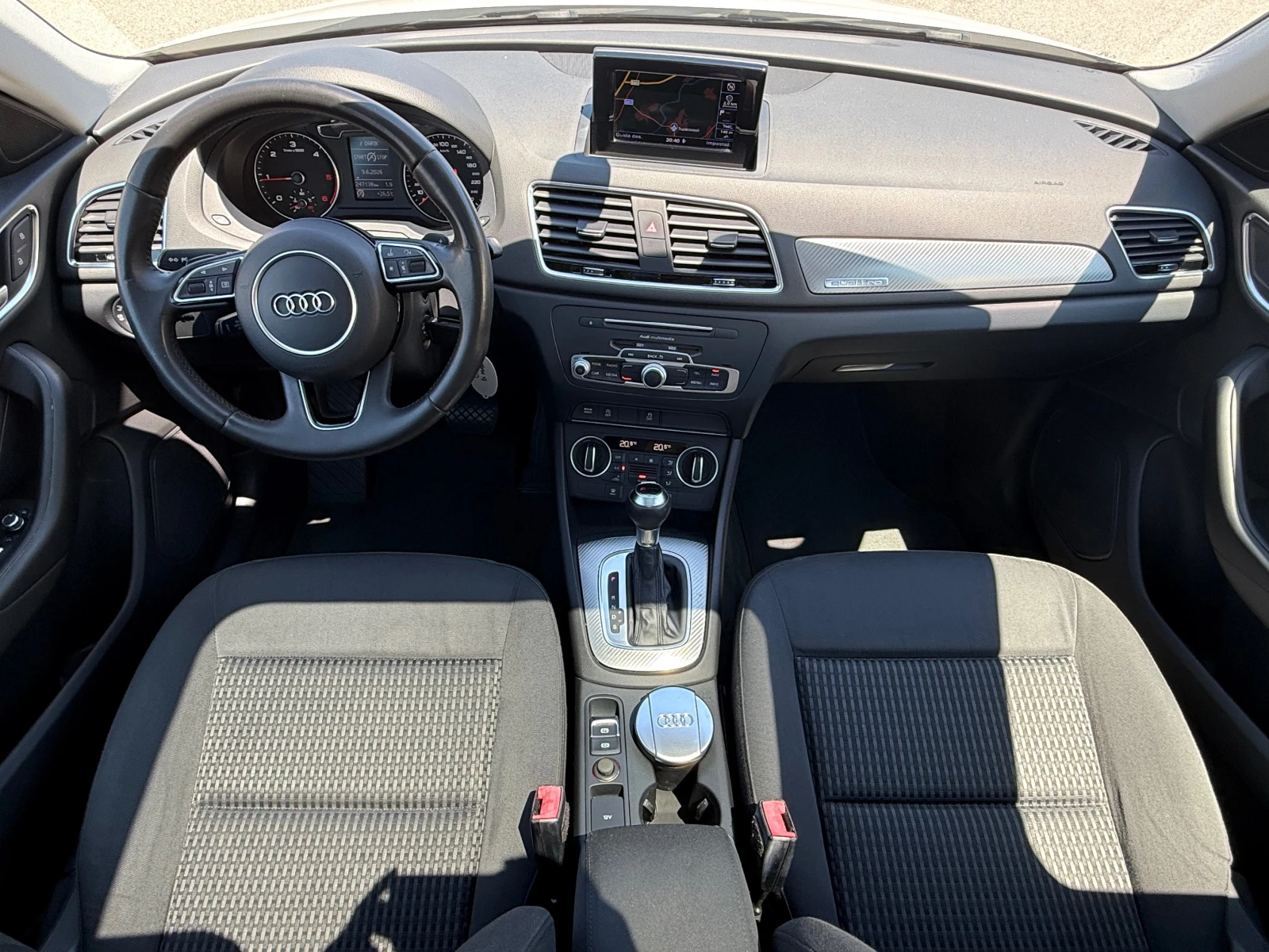 Audi Q3 FACELIFT 2.0TDI quattro !!! 100% РЕАЛНИ КИЛОМЕТРИ , снимка 11 - Автомобили и джипове - 54849300