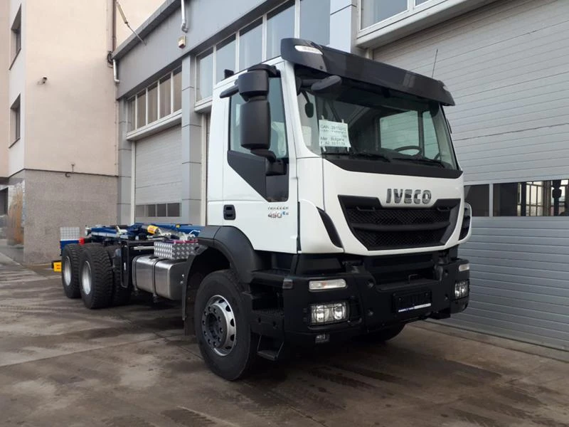 Iveco Trakker Манипулатор Hyva - изображение 7