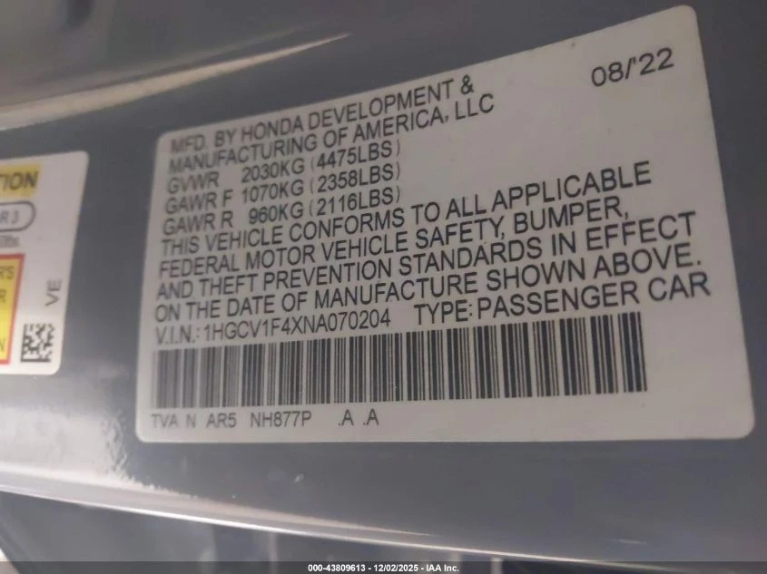Honda Accord 1.5L I-4 DI, DOHC, VVT, TURBO, 192HP Front Wheel | Mobile.bg � ����������� 14