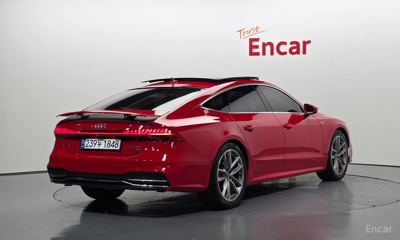 Audi A7 55TFSI* MATRIX* S* LINE* ОБДУХВАНЕ* ДИСТРОНИК* ХЕД, снимка 2 - Автомобили и джипове - 55009546