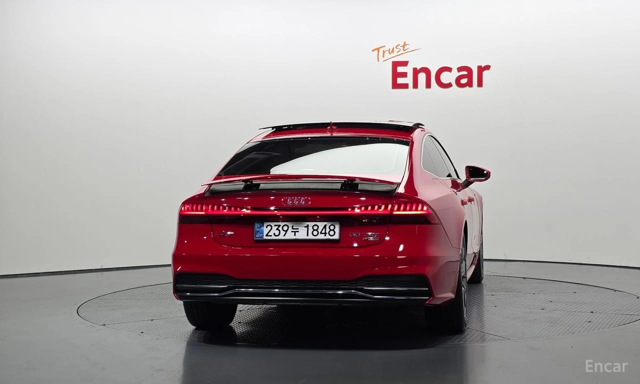 Audi A7 55TFSI* MATRIX* S* LINE* ОБДУХВАНЕ* ДИСТРОНИК* ХЕД, снимка 4 - Автомобили и джипове - 55009546
