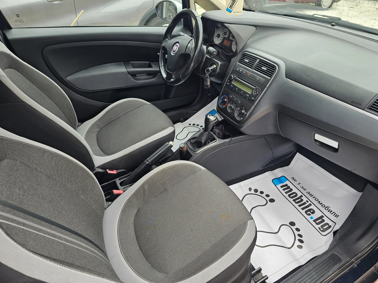 Fiat Punto 1.4/90х.км./КЛИМАТИК/АВТОМАТИК/ГАЗ/, снимка 7 - Автомобили и джипове - 56163076