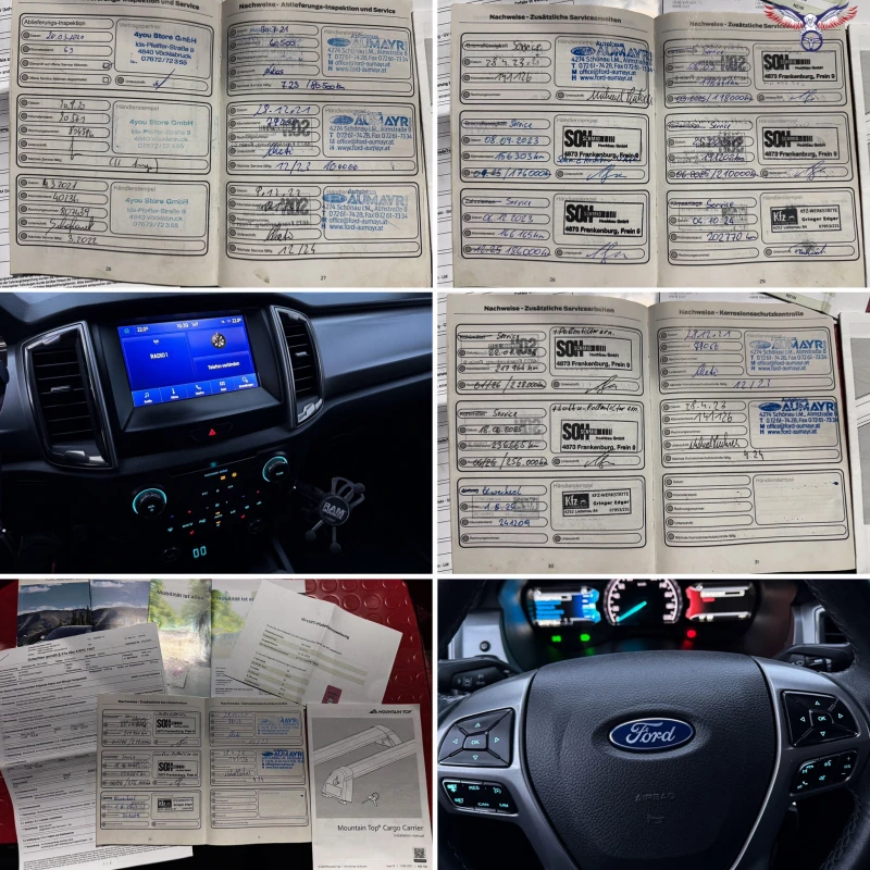 Ford Ranger * 170HP* 4X4* XLT* DOUBLE* 2020г* ПРОБЛЕМ* , снимка 15 - Автомобили и джипове - 52593473